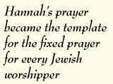 Hannah's Prayer