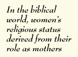 Women's Religious Status