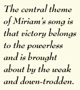 Miriam's Song