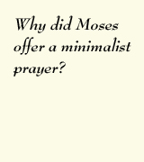 Moses Prayer