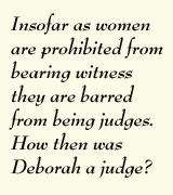 Deborah the Judge