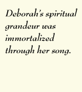 Deborah's Song